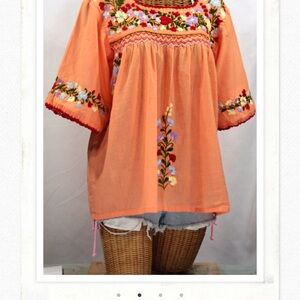 Siren Floral Embroidered Top